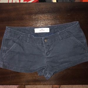 Hollister navy blue shorts